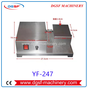 Single Side Electrical Leather Edge Coloring Machine YF-247
